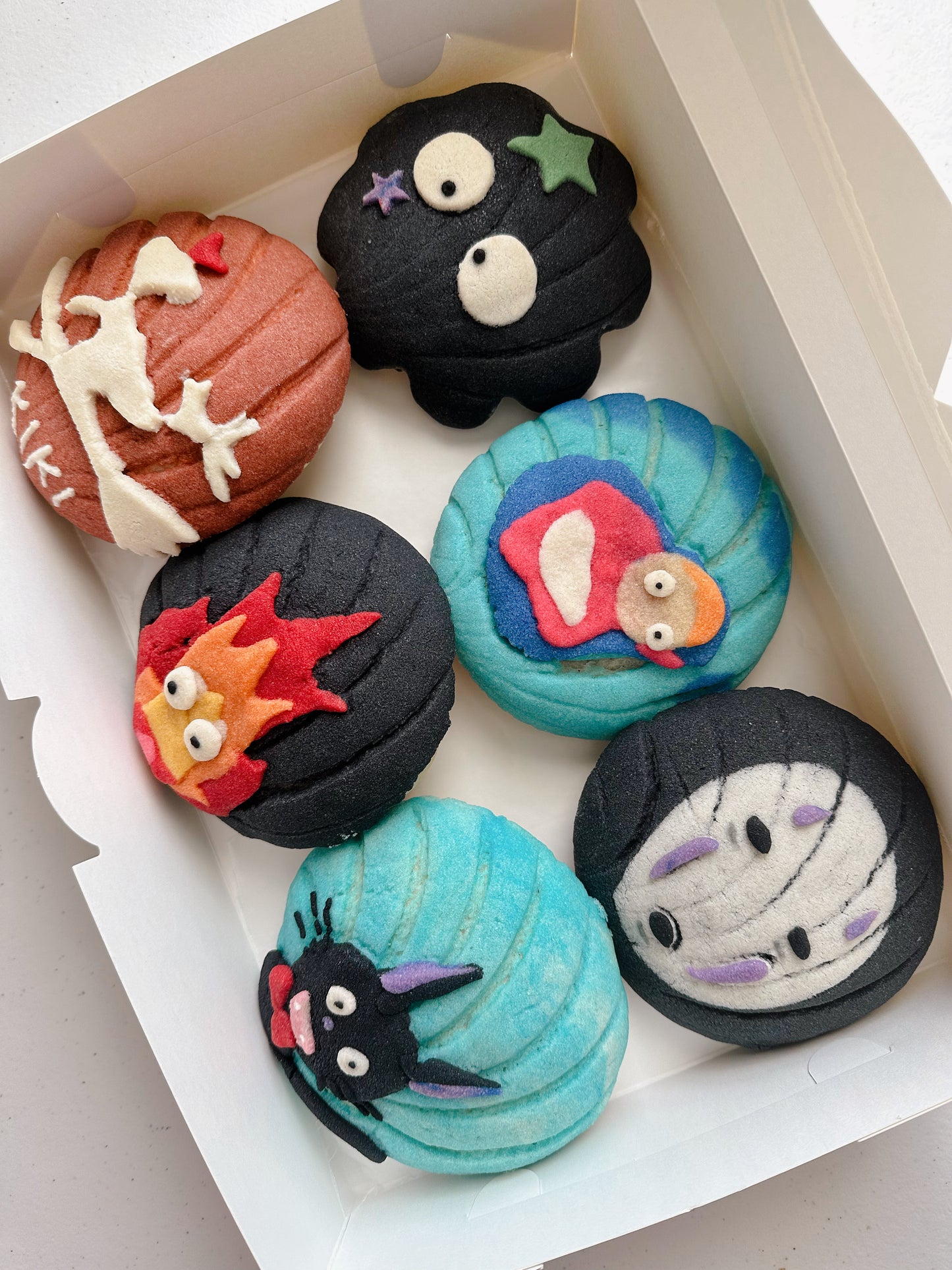 Studio Ghibli Themed Conchas (Pack of 6)