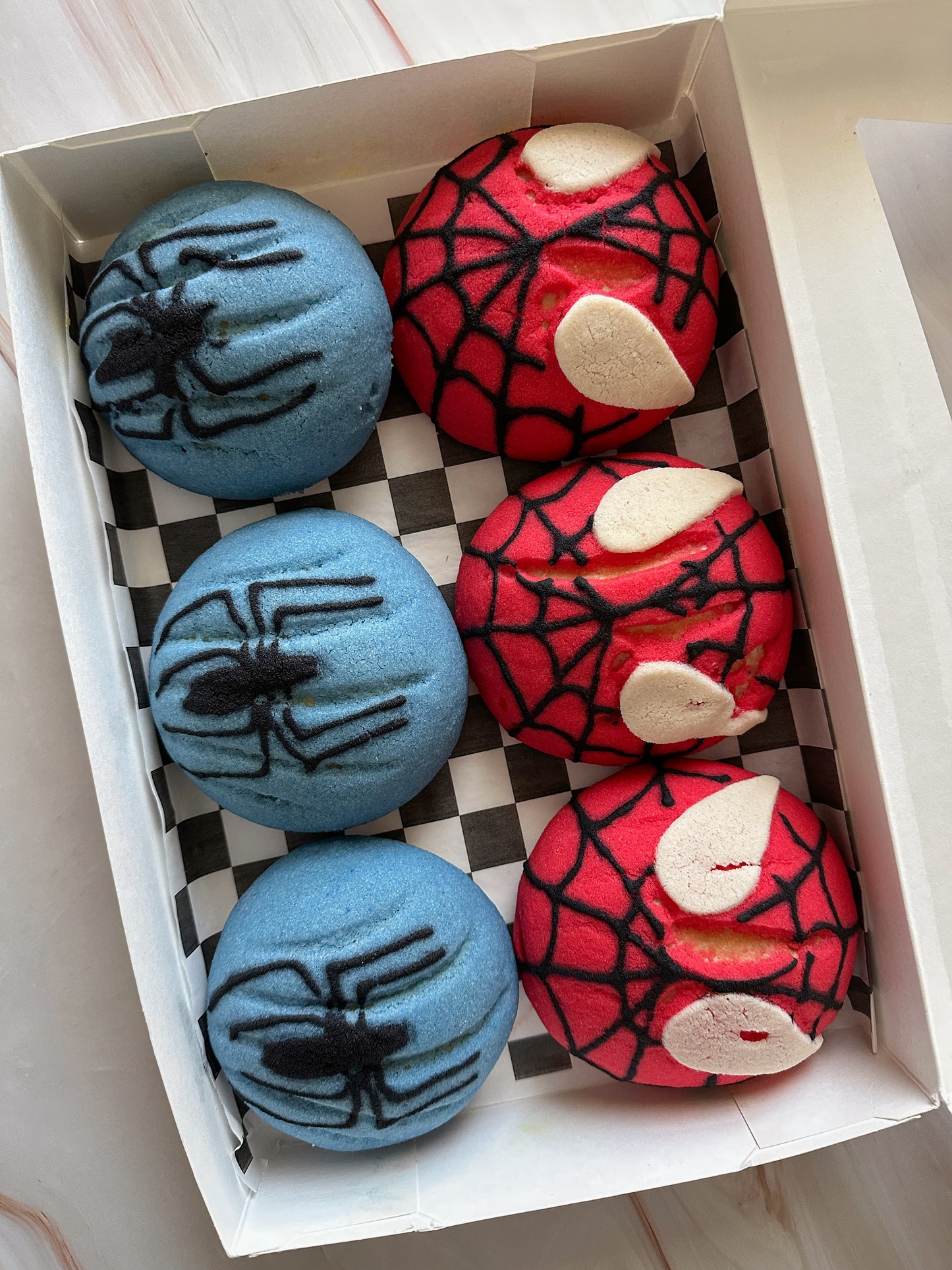 Spiderman Themed Conchas