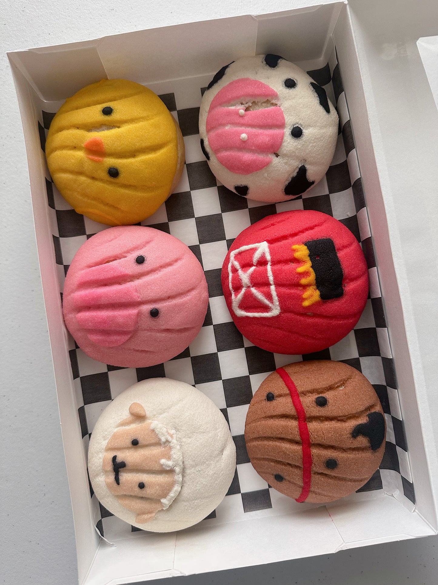 Farm Animal Themed Conchas