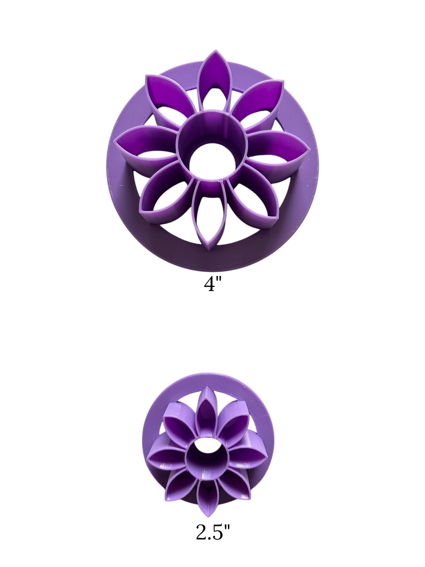 Sunflower Design Concha Stamp