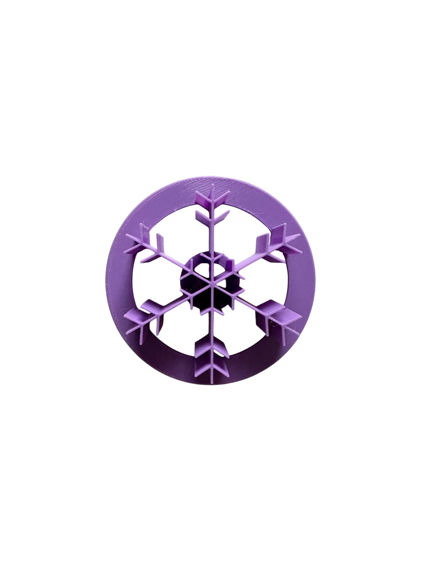Snowflake Design Concha Stamp