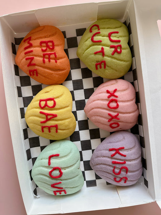 Conversation Heart Conchas