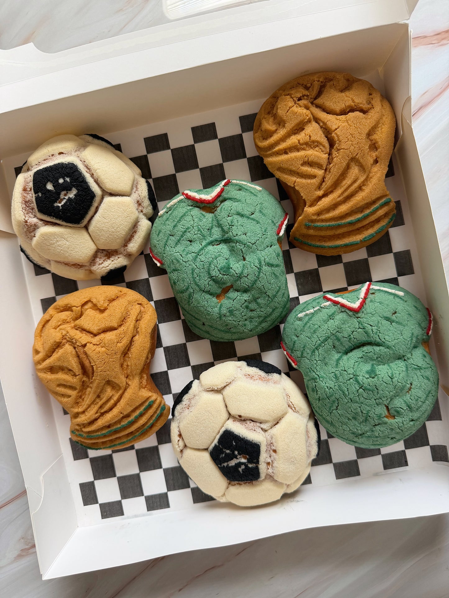 Mexico Soccer Themed Conchas