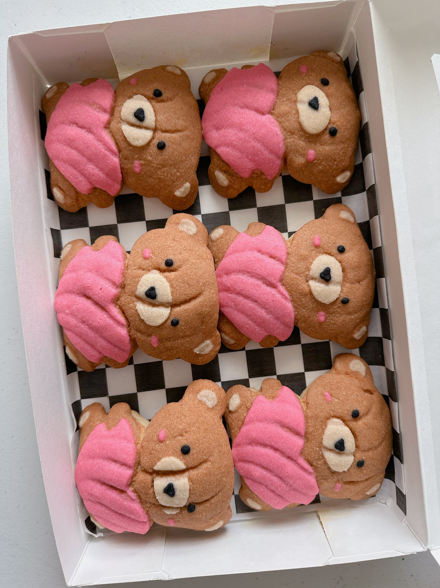 Teddy Bear Heart Conchas