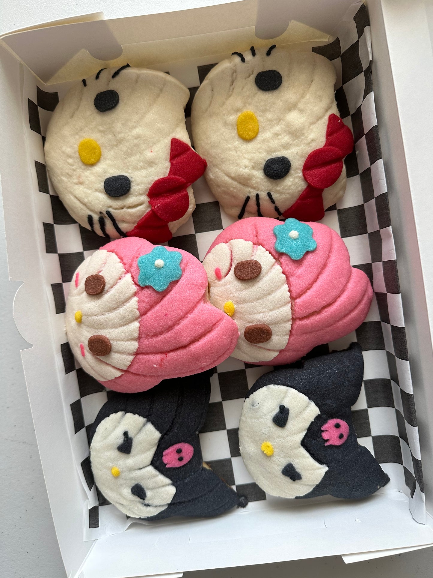 Sanrio Themed Conchas (Pack of 6)