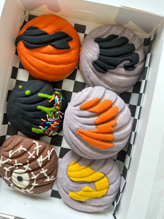 Hocus Pocus Themed Conchas (Pack of 6)