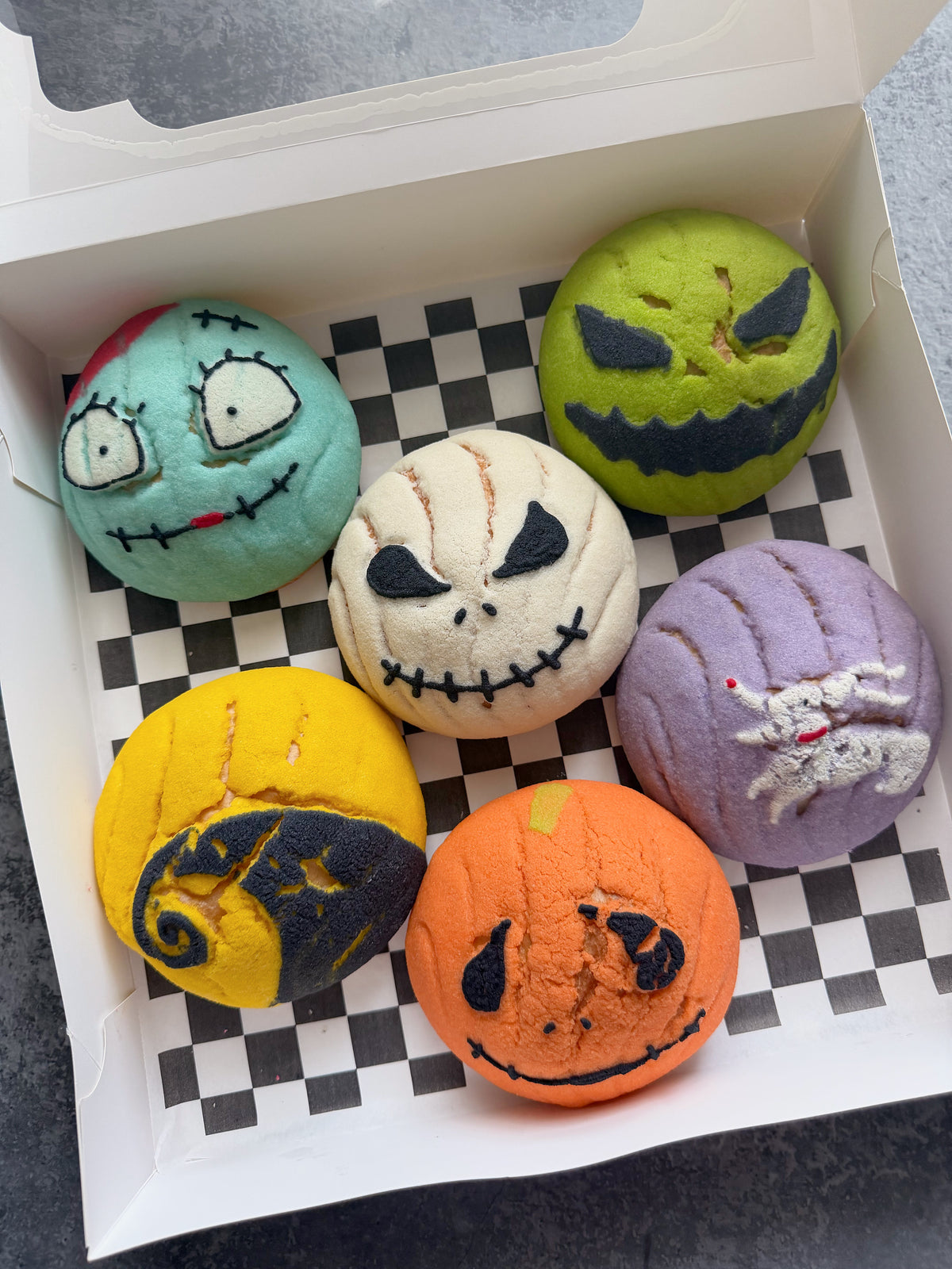 The Nightmare Before Christmas Themed Conchas