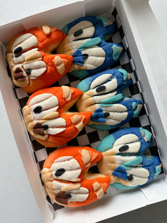 Bluey Themed Conchas (Pack of 6)