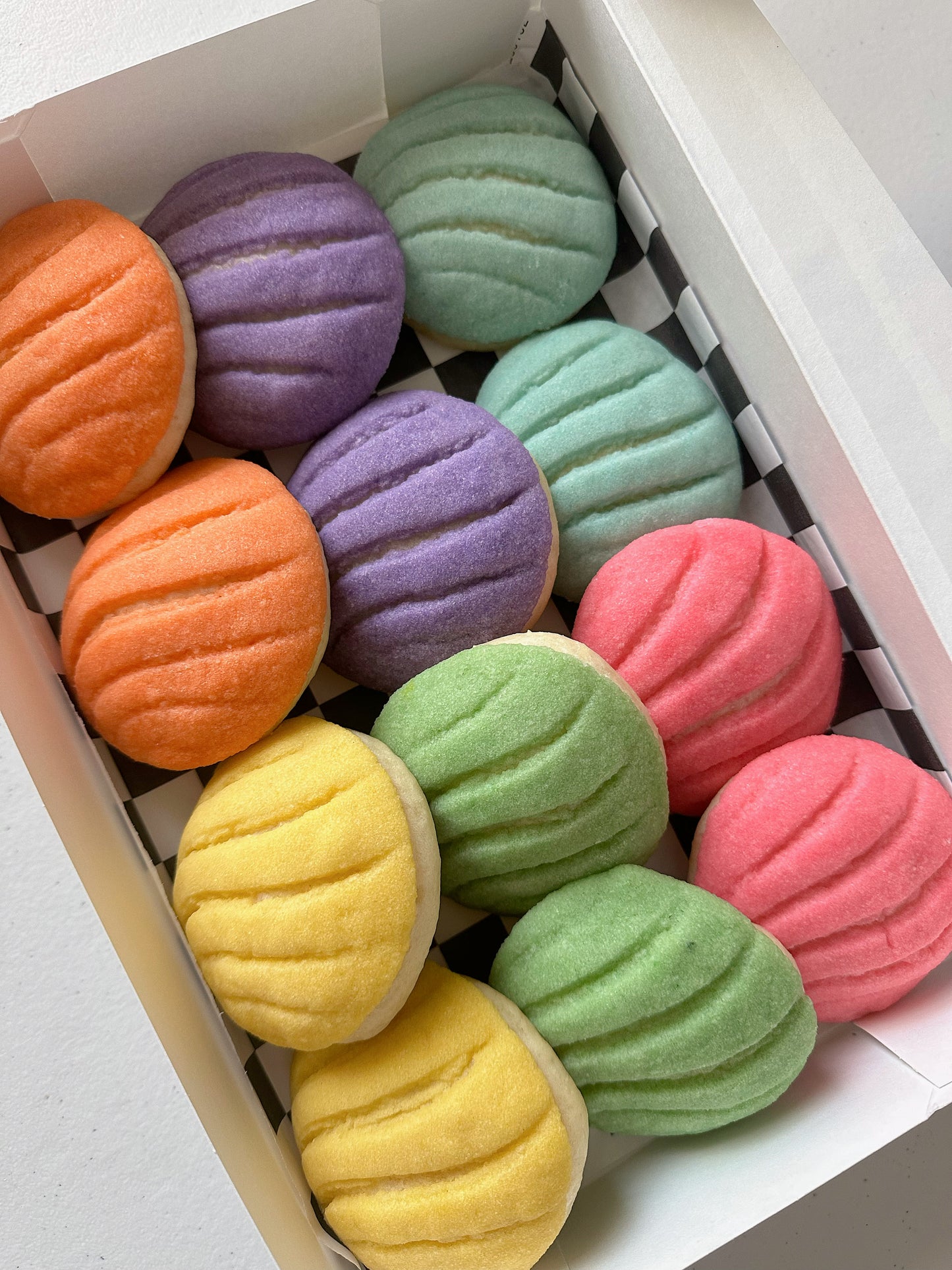 Mini Pastel Conchas (Pack of 12)