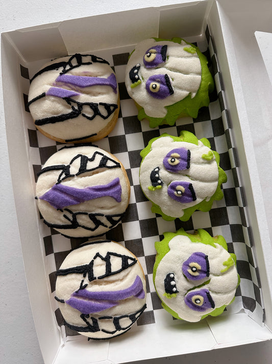 Beetlejuice Themed Conchas (Pack of 6)