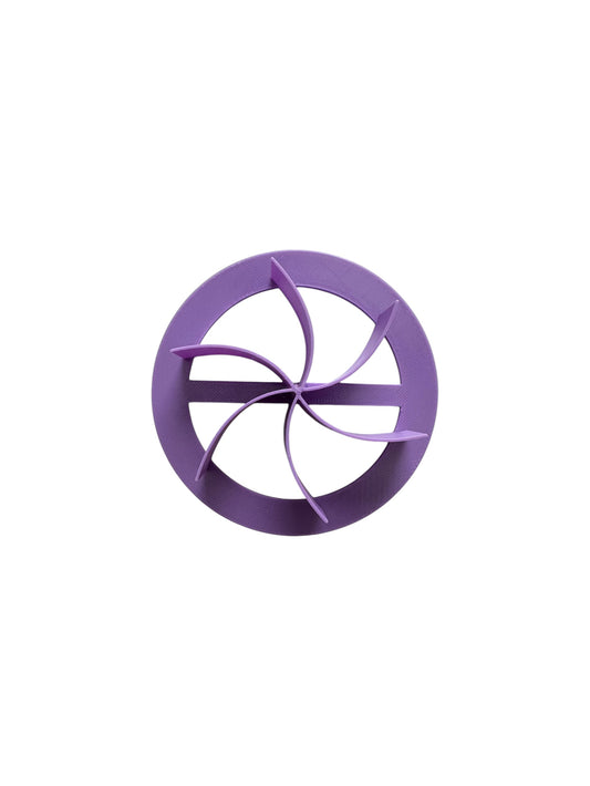 Pinwheel Pattern Concha Stamp