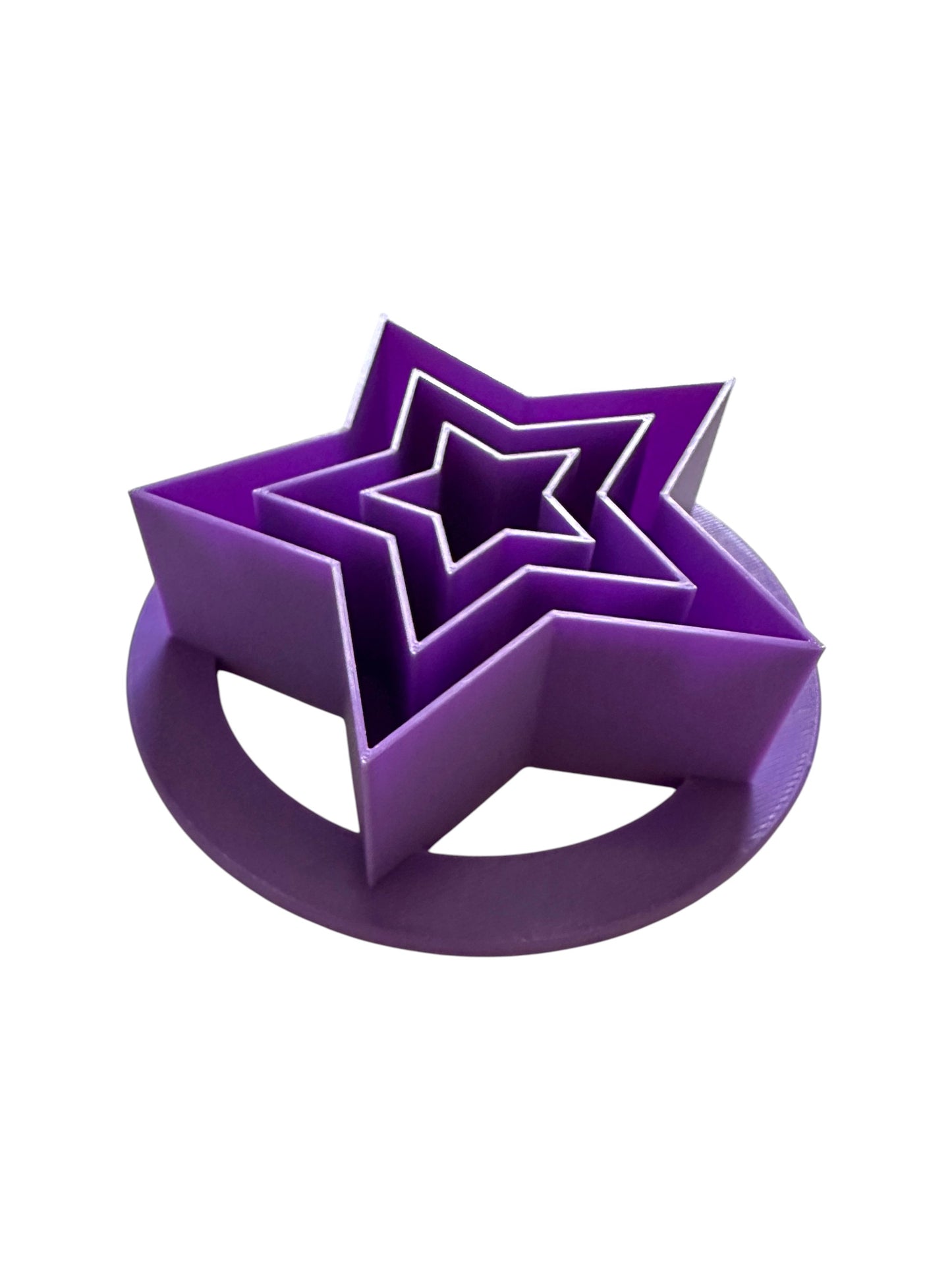 Star Pattern Concha Stamp