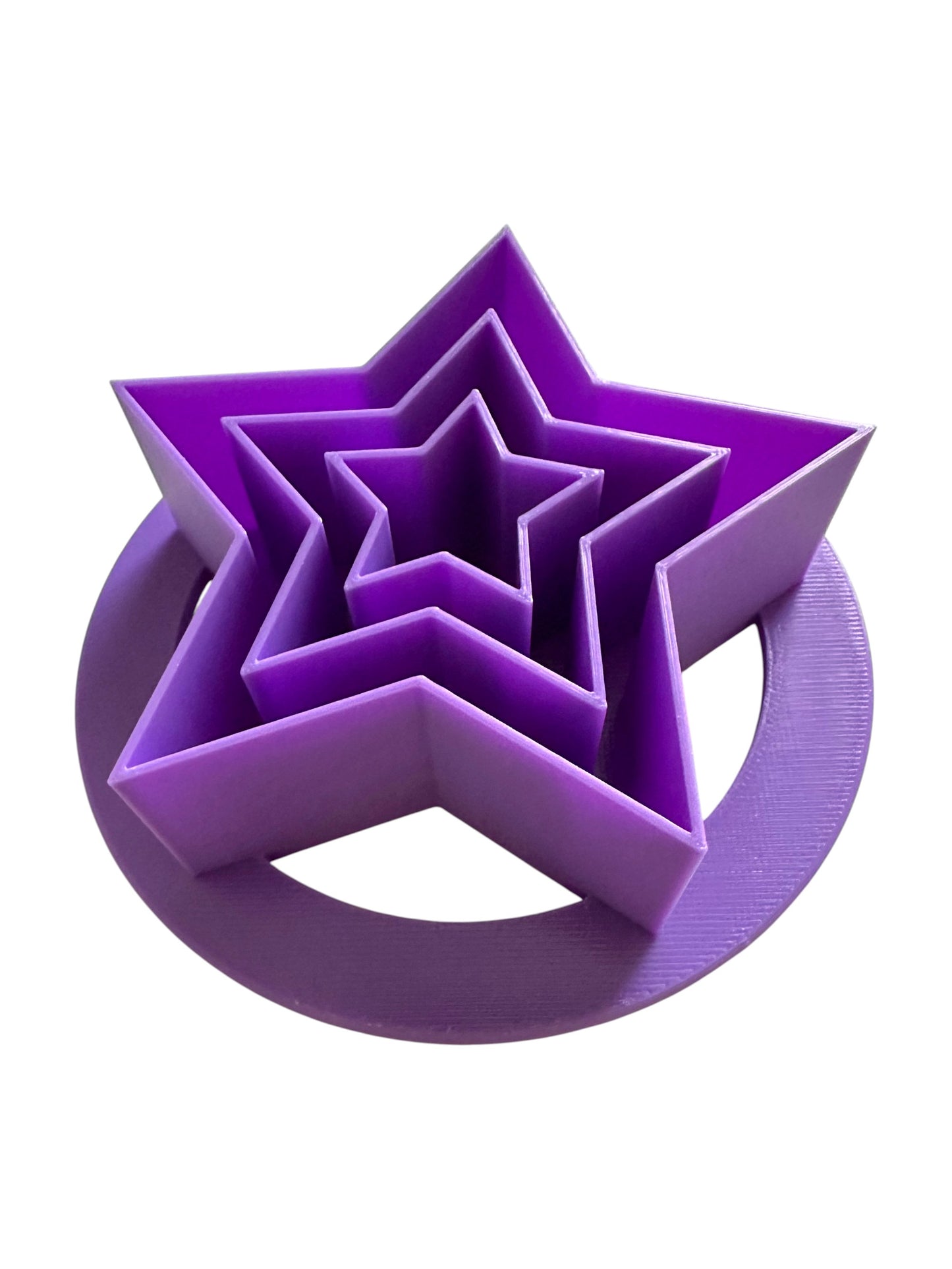 Star Pattern Concha Stamp