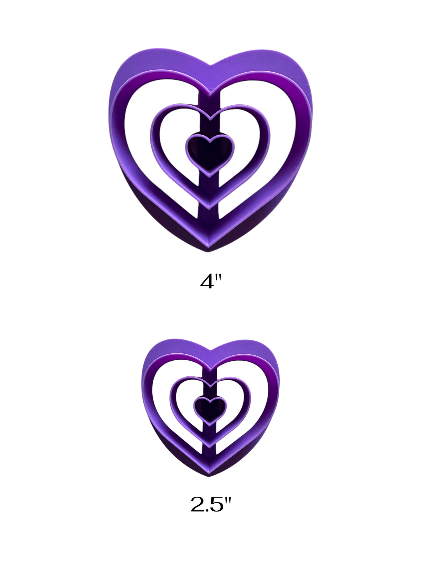 Heart Design Concha Stamp